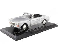 Norev Coche a escala Peugeot 404 Cabriolet 1967 1:18 Plateado NV184835