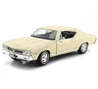 1968 Chevrolet Chevelle SS 396 Beige 1:24 Welly 29397