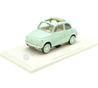 1968 Fiat 500 L Azul Pastel 1:18 Norev 187777
