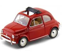 Bburago - Fiat 500L (1968) - Maqueta Realista de Coche a Escala 1:21, Licencia Oficial Fiat, Edad Recomendada 3+ años