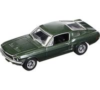 1968 Ford Mustang GT Fastback - Steve McQueen Bullitt 1/64 Verde - Modelos Greenlight