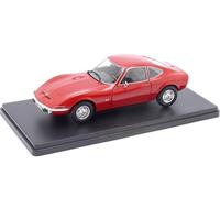 1968 Opel GT 1900 "Opel Collection Rojo 1:24 Editorial Salvat G1648001