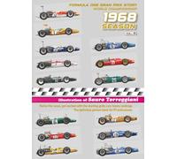 1968 Season Formula One Grand Prix Story World Championship: Relive the races, get excited with the starting grid cars teams rankings. The definitive picture book for F1 enthusias