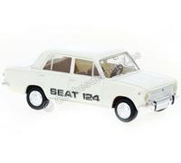 1968 Seat 124 Blanco 1:87 (H0) Brekina 22419