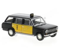 1968 Seat 124 Kombi Taxi de Barcelona Negro/Amarillo 1:87 (H0) Brekina 22430