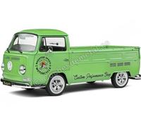 1968 Volkswagen VW T2 Pick-Up "Custom Performance Shop" Verde Metalizado 1:18 So