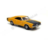 1969 Dodge Charger Amarillo/Negro 1:87 (H0) Brekina 18001