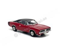 1969 Dodge Charger Rojo/Negro 1:87 (H0) Brekina 18003