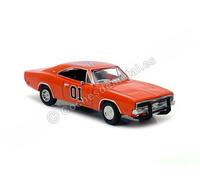 1969 Dodge Charger "The Dukes of Hazzard: General Lee" Naranja 1:87 (H0) Brekina