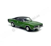 1969 Dodge Charger Verde/Negro 1:87 (H0) Brekina 18002