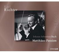 カール・リヒター 来日ライヴ 1969 ~ J.S.バッハ : マタイ受難曲 BWV244 (Karl Richter 1969 Live ~ Johann Sebastian Bach : Matthaus-Passion) [3CD] [国内プレス] [日本語帯・解説・歌詞対訳付]