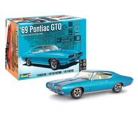 1969 Pontiac Gto The Judge 2n1 1:24 Plástico Modelo Kit Monogram