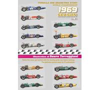 1969 Season Formula One Grand Prix Story World Championship: Relive the races, get excited with the starting grid cars teams rankings. The definitive picture book for F1 enthusiast