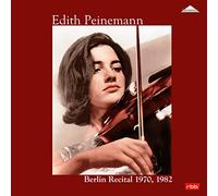 パイネマン ~ ベルリン・リサイタル 1970, 1982 (Edith Peinemann ~ Berlin Recital 1970, 1982) [2LP] [国内プレス] [限定盤] [日本語帯・解説付] [Analog]