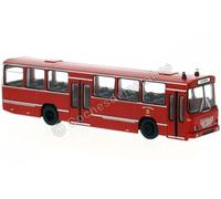 1970 Autobús Bussing BS 120N Fuerzas de Defensa de Paderborn Rojo 1:87 (H0) Brek