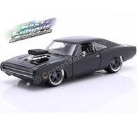 Jada Toys Fast and Furious Dodge Charger R/T 1970 - Coche de película de Fast & Furious 10 (Fast X) con Piezas para Abrir, Escala 1:24 (20 cm), para Fans a Partir de 8 años