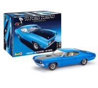 1970 Ford Torino Cobra Kit De Modelo De Plástico 1:25 MONOGRAM