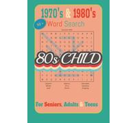 1970's & 1980's Word Search: Word search with easy-to-read print about 1970, 1980 and more/ 6x9 inches, 110 pages/50+ Puzzles... Gifts for Vacations, Holidays and Relaxation