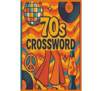 1970s Crossword: Puzzle Book | 6x9 inches, 60 pages | 30 puzzles