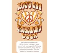 1970's Era - Crossword Book: Gift for Vacations, Fun, and Free Time