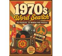 1970s Word search: 55 Decade Puzzles 15 words per puzzle (Memory boost)