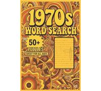 1970s Word Search Puzzles: Word Searches with Easy to Read Print all about the 1970s | Over 50 Puzzles ... Gift for Vacation, Relaxation and Spare time | 6x9 inches, 110 pages