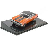 1971 Chevrolet Nova SS Naranja/Negro 1:43 IXO Models CLC596N.22