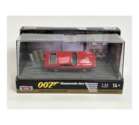 1971 Ford Mustang Mach 1 Red James Bond 007 """" Diamonds Are Forever """" (1971) Pelcula con exhibicin 1/64 CAR MODELO DESECAST de Motormax