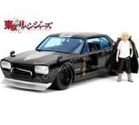 1971 Nissan Skyline GT-R "Mike, Tokyo Revengers" Negro Decorado" 1:24 Jada Toys
