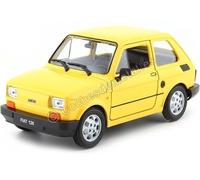 1972 Fiat 126 (Seat 126) Amarillo 1:21 Welly 24066