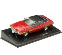 MODELLINO en Scala Ixo Model compatible con Ford, Gran Torino, Sport, 1972, rojo, escala 1:43, modelo CLC565 241217