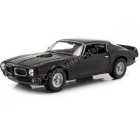 1972 Pontiac Firebird Trans AM Negro 1:24 Welly 24075