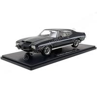 1972 Pontiac LeMans GTO Negro 1:18 KK-Scale KKDC181351