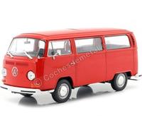 VW T2 Bus 1972 Coche a Escala Rojo 1:24 Welly