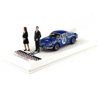 1:43 IXO Renault Alpine A110 1800S Win.Rally Montecarlo 1973 +Figure SPRM001-73