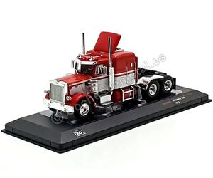 1973 Cabeza Tractora Peterbilt 359 Rojo/Blanco 1:64 IXO Models 64TR010A