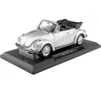 1973 Volkswagen VW 1303 Cabriolet Plateado 1:18 Norev 188530