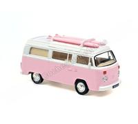 1973 Volkswagen VW Combi T2b Camper Van Rosa 1:43 Norev Jet-Car 841102