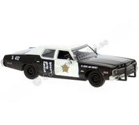1974 Dodge Monaco "J&E" Negro/Blanco 1:87 (H0) Brekina 18150