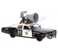 1974 Dodge Monaco Policía "J&E" Negro/Blanco 1:87 (H0) Brekina 18154