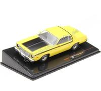 1975 Plymouth Fury Road Runner Amarillo/Negro 1:43 IXO Models CLC541N.22