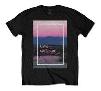 1975 - the - T-Shirt # S Black Unisex # She's American