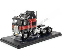 1976 Cabeza Tractora Kenworth K100 Aerodyne Negro/Rojo 1:43 IXO Models TR229.22