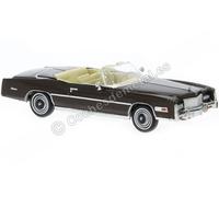 1976 Cadillac Eldorado Convertible Marrón Oscuro Metalizado 1:87 (H0) Brekina 19