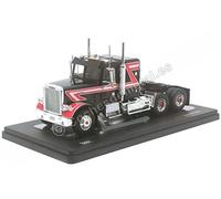 1977 Cabeza Tractora Freightliner FLC120 64 T Negro/Rojo Decorado 1:43 IXO Model