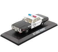 1977 Dodge Monaco Police Roseville Negro/Blanco 1:43 Greenlight 86588