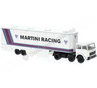 1977 Fiat 691 T Renntransport-SZ Lancia Martini Racing Rally 1:87 (H0) Brekina 5