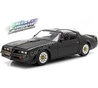 Jada Coche a escala 1977 Pontiac Firebird Trans Am Fast & Furious IV 1:24 Negro