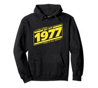 1977 Yo Estaba allí Cuando Todo comenzó | Ciencia ficción Nerd Sudadera con Capucha