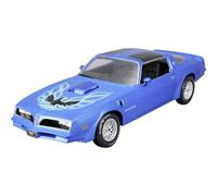 1978 Firebird Trans Am Blue Metallic with Hood Graphics Special Edition Series 1/18 Diecast Model Car 31464BL